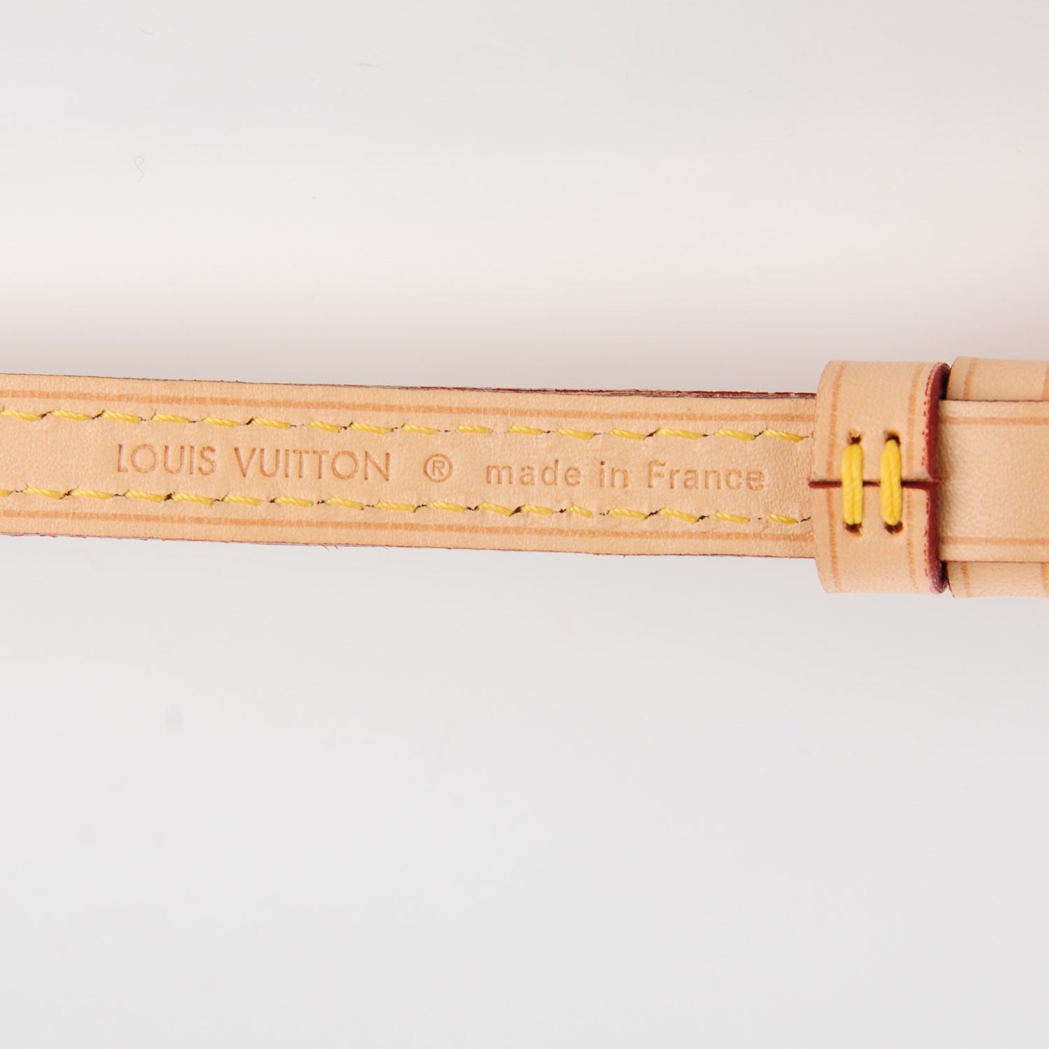 Louis Vuitton Vachetta Adjustable Shoulder Strap VVN 3 of 4