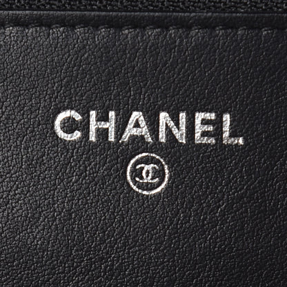 Chanel Caviar Timeless CC Wallet On Chain WOC Black 8 of 15