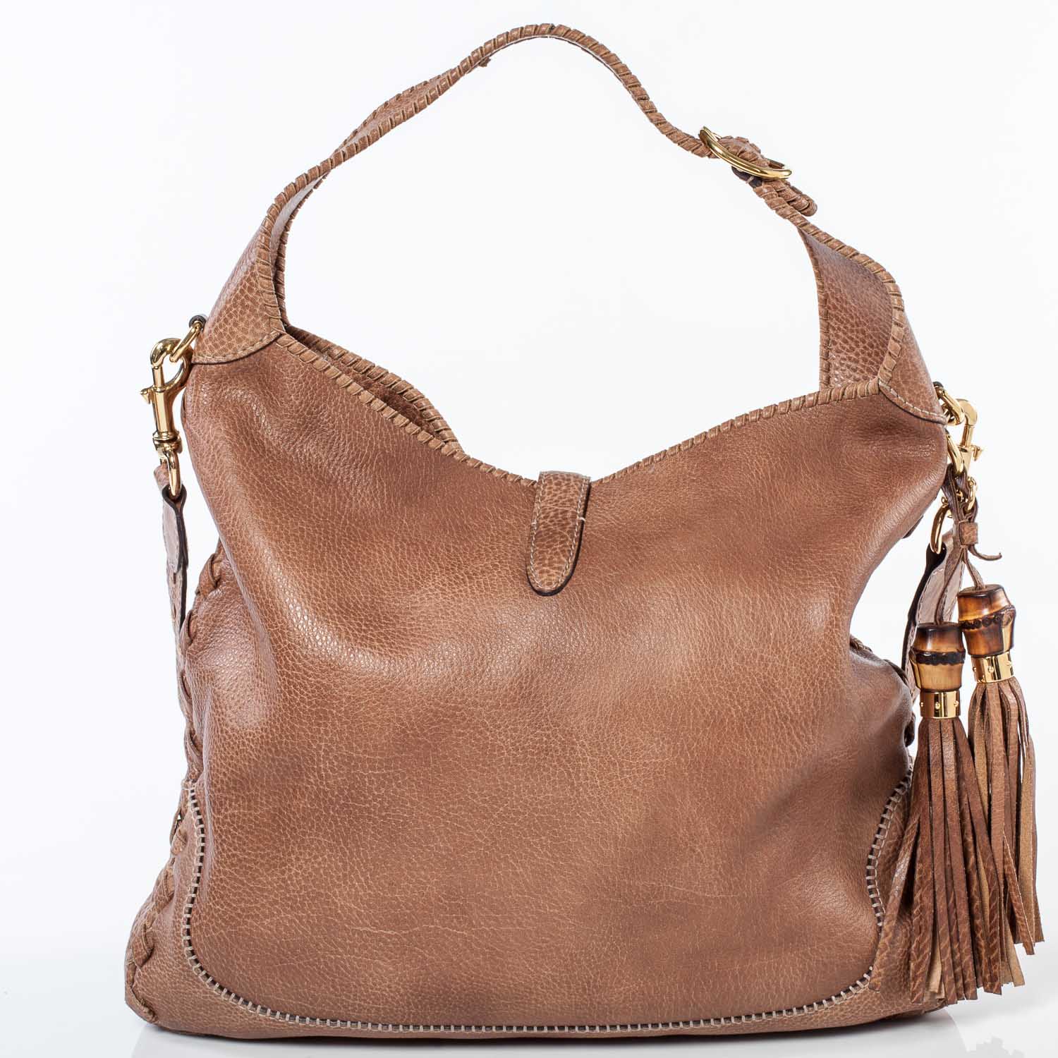 Gucci Leather Large New Jackie Hobo 3 of 16