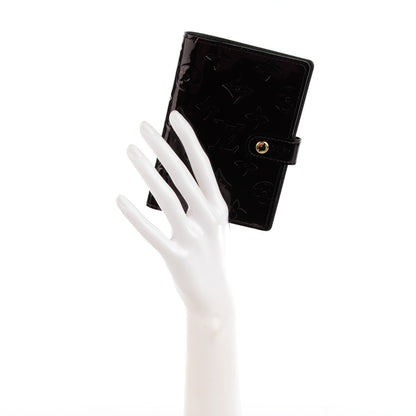 Louis Vuitton Vernis Small Ring Agenda Cover Amarante 2 of 7