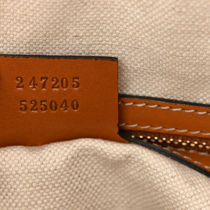 Gucci Monogram Vintage Web Medium Boston Tobacco 7 of 10