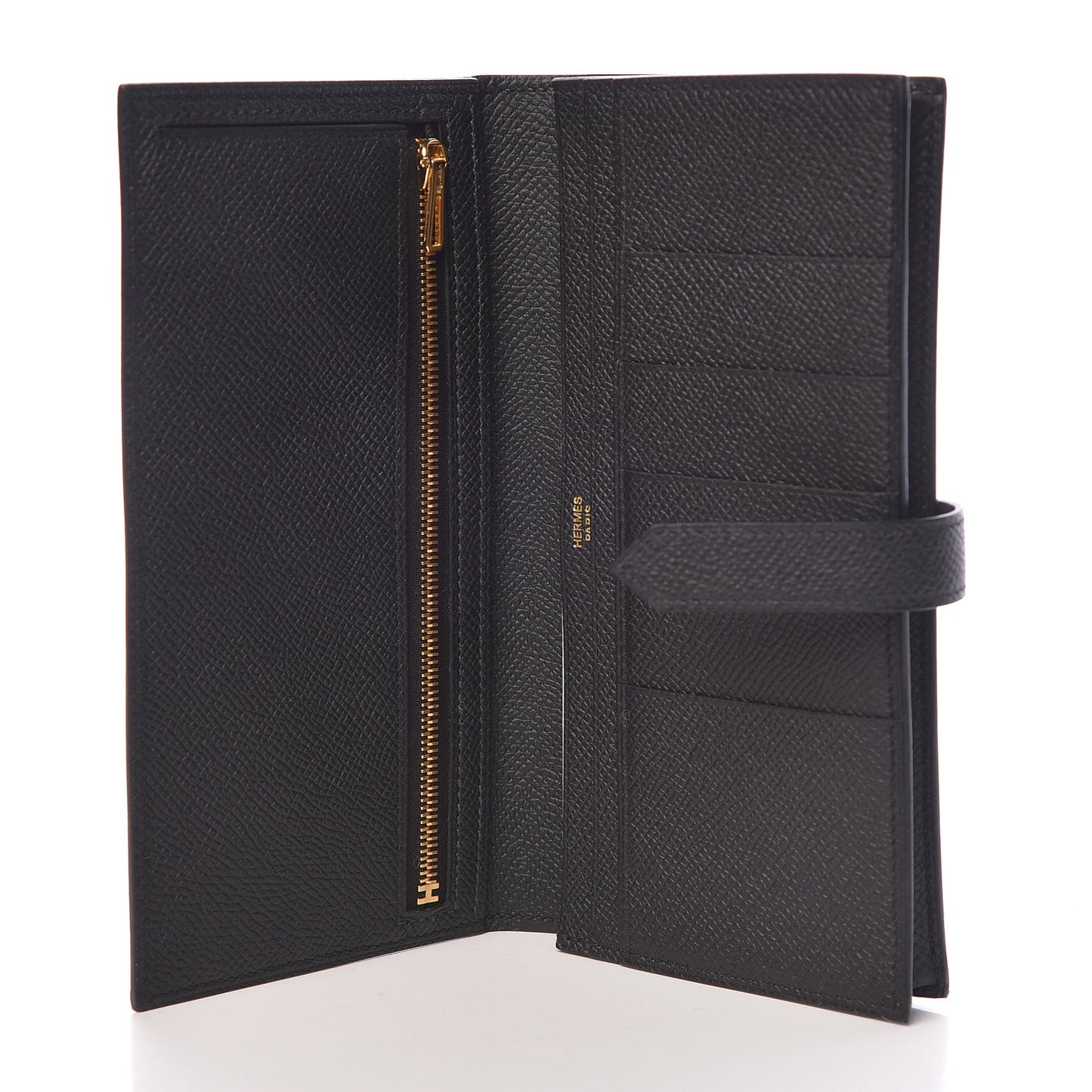 Epsom Bearn Gusset Wallet Black