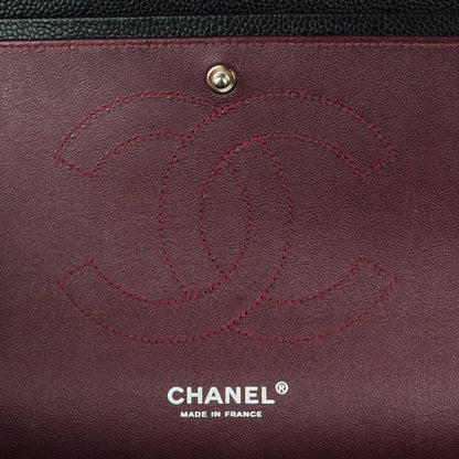 Chanel Caviar Quilted Jumbo Double Flap Black 7 of 8