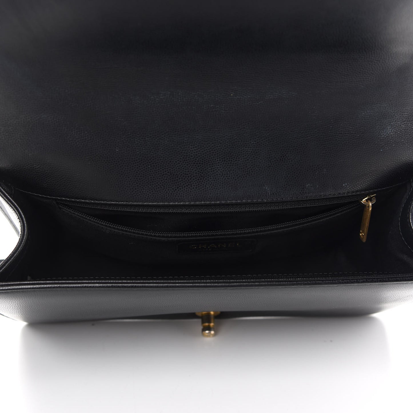 Caviar Quilted New Medium Boy Flap Black