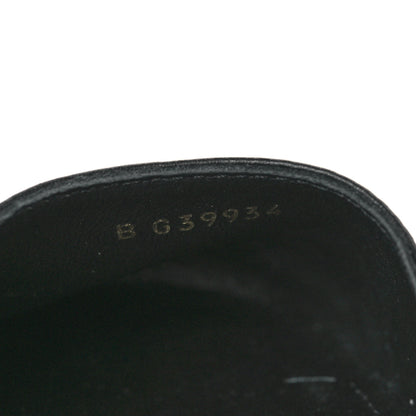 Chanel Lambskin Grosgrain CC Espadrilles Wedges 36 Black 9 of 9