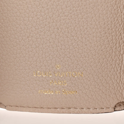 Louis Vuitton Calfskin Lockmini Wallet Greige 6 of 9
