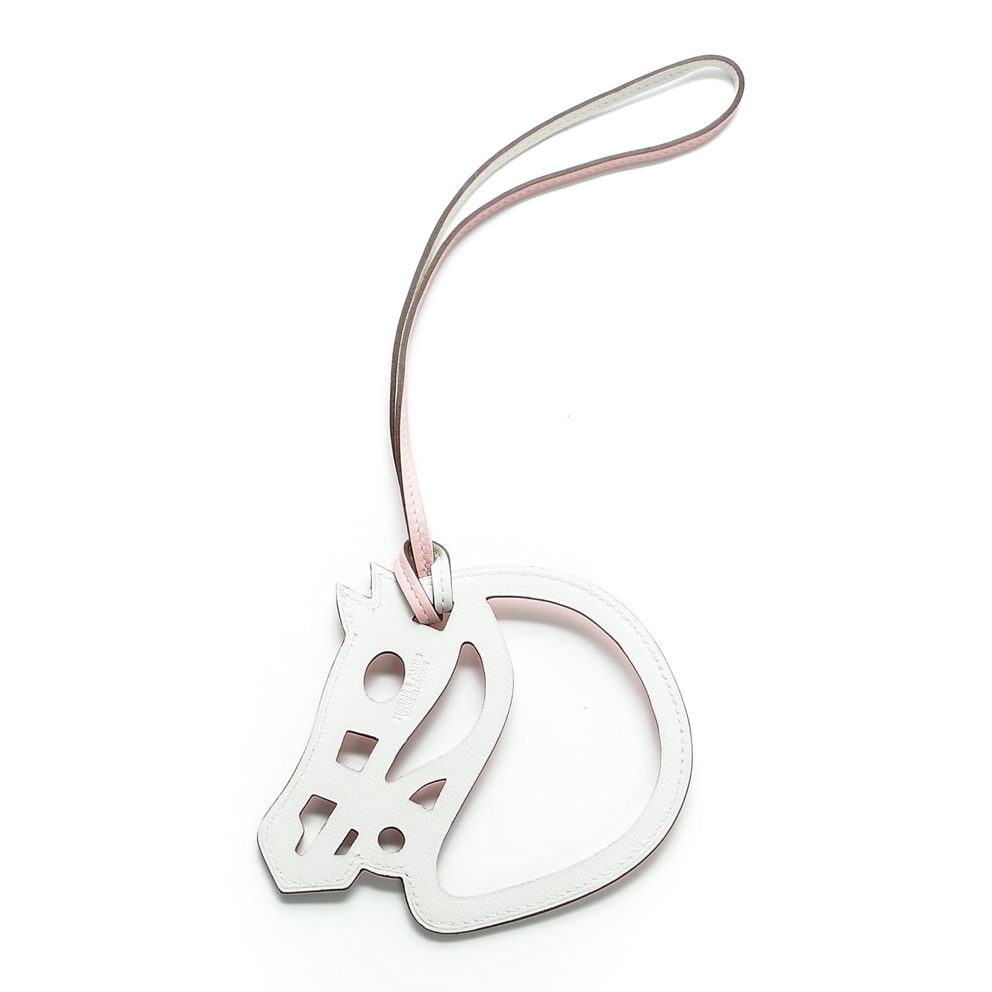 Swift Paddock Cheval Horse Bag Charm White Rose Sakura