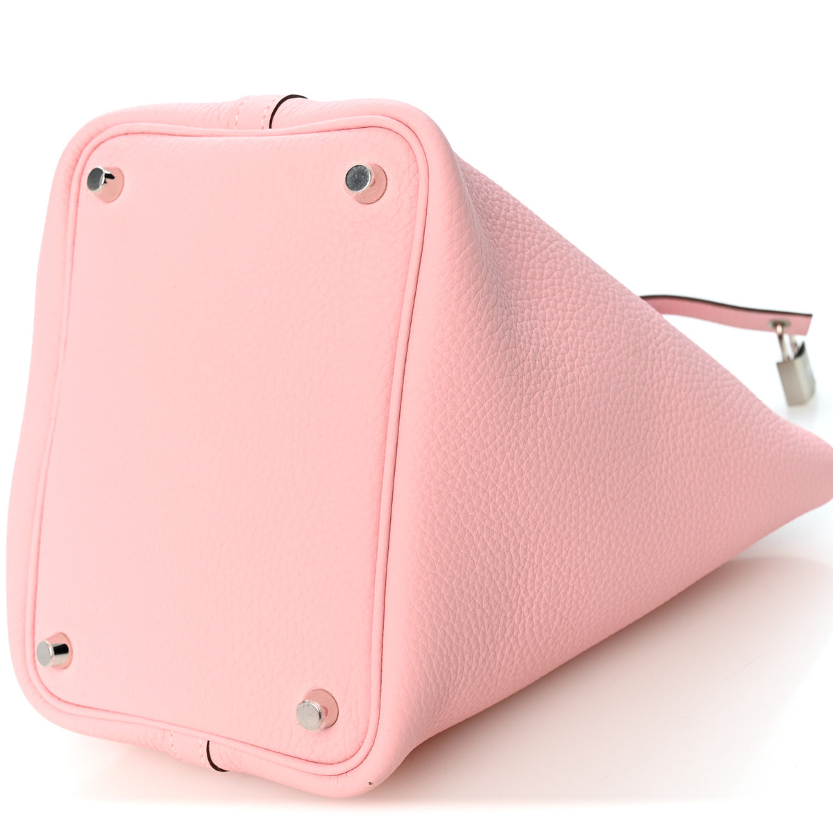 Hermes Taurillon Clemence Picotin Lock 18 PM Rose Sakura 10 of 10