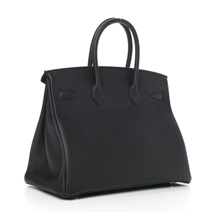 Hermes Togo Birkin 35 Black 2 of 10