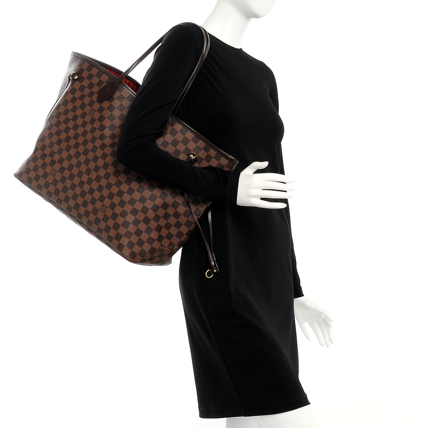 Louis Vuitton Damier Ebene Neo Neverfull GM 2 of 9