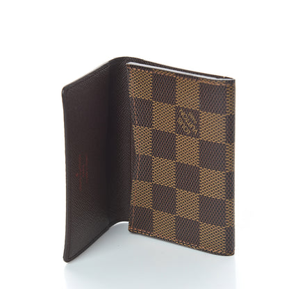 Louis Vuitton Damier Ebene Business Card Holder 5 of 6