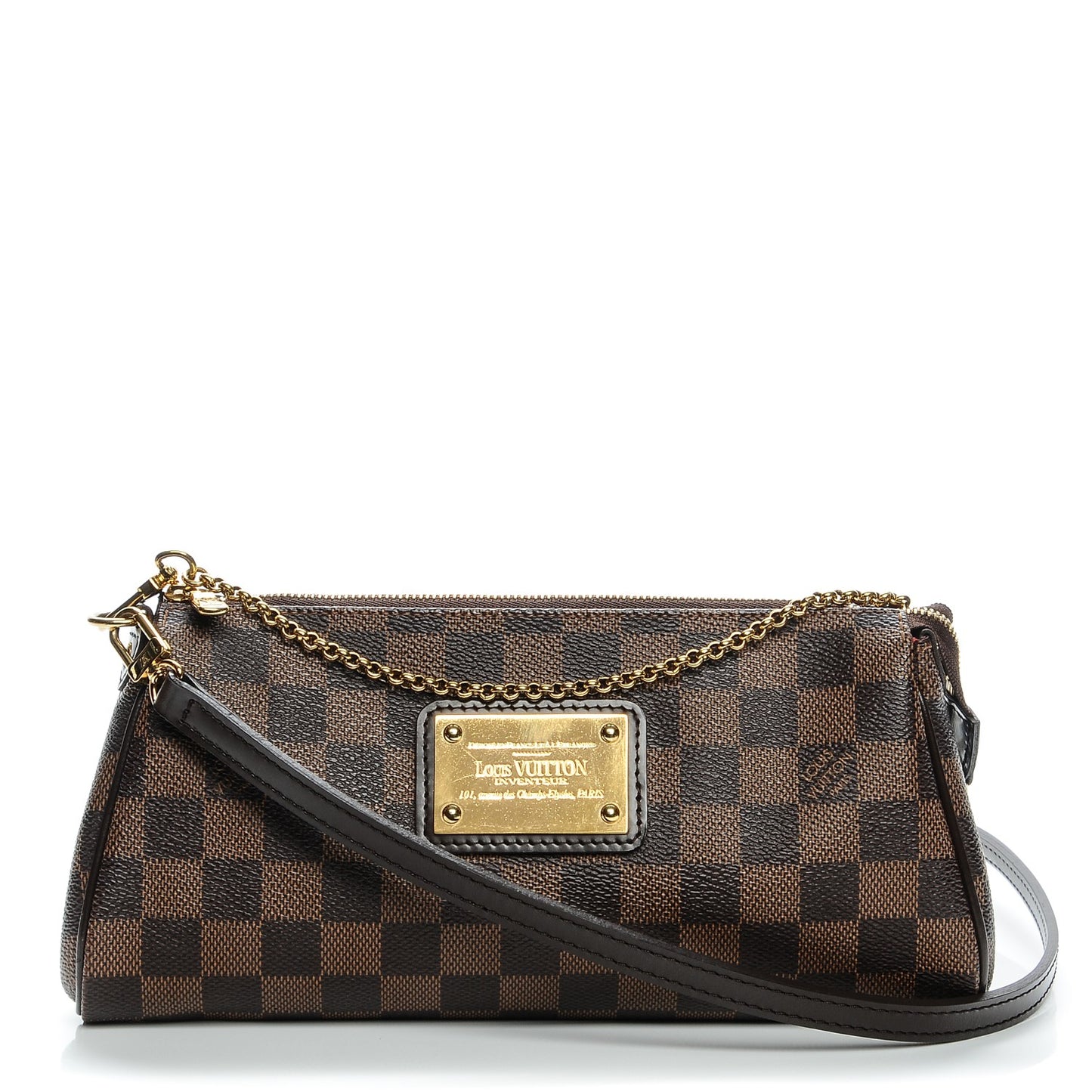 Damier Ebene Eva Clutch