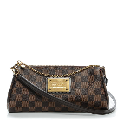 Louis Vuitton Damier Ebene Eva Clutch 1 of 6