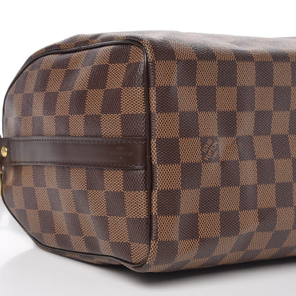 Louis Vuitton Damier Ebene Speedy Bandouliere 25 8 of 10