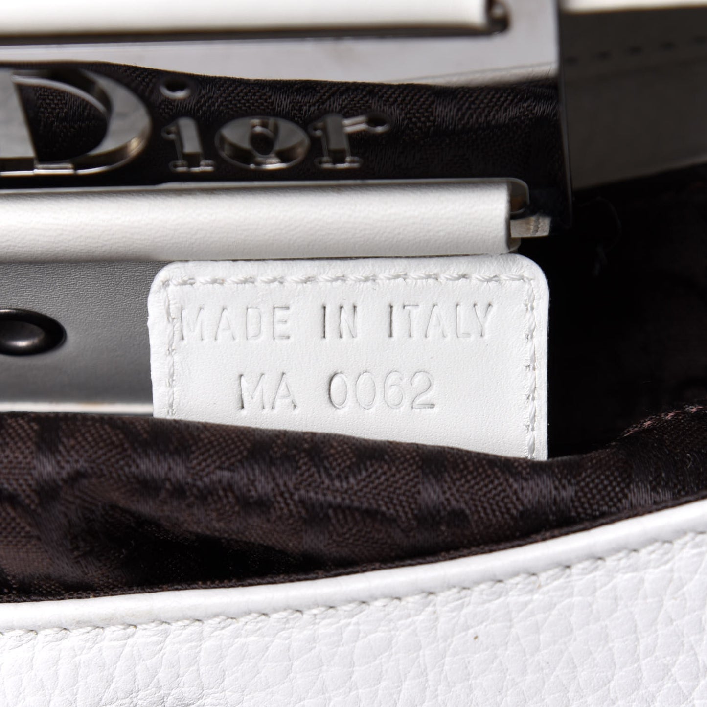 Calfskin Street Chic Bag White