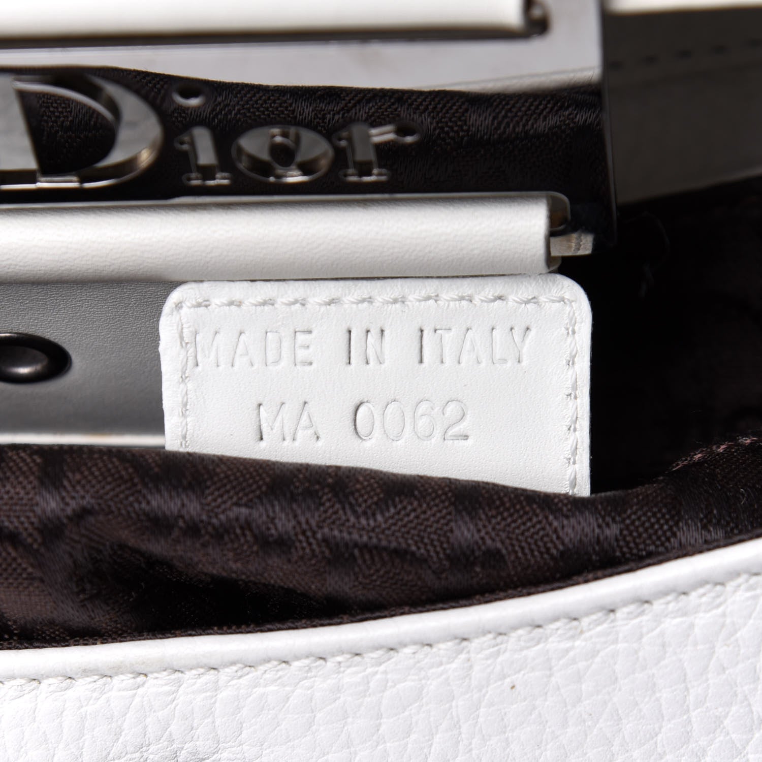 Christian Dior Calfskin Street Chic Bag White 6 of 10