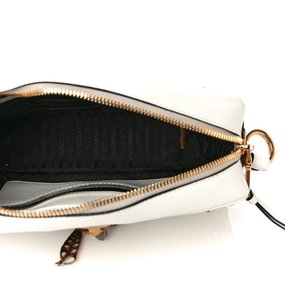 Prada City Calf Tiger Head Cahier Crossbody Talco 5 of 10