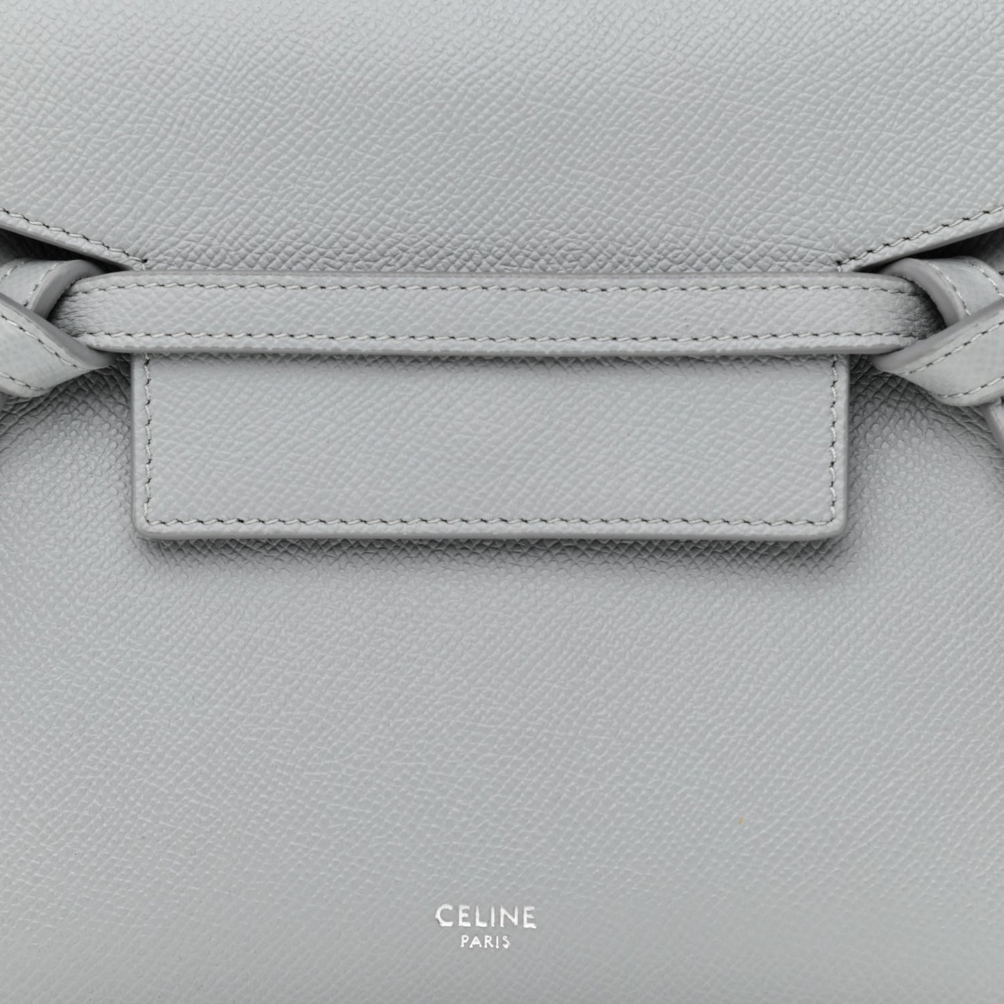 Grained Calfskin Nano Belt Bag Mineral