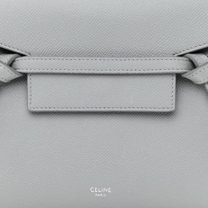 Celine Grained Calfskin Nano Belt Bag Mineral 9 of 11