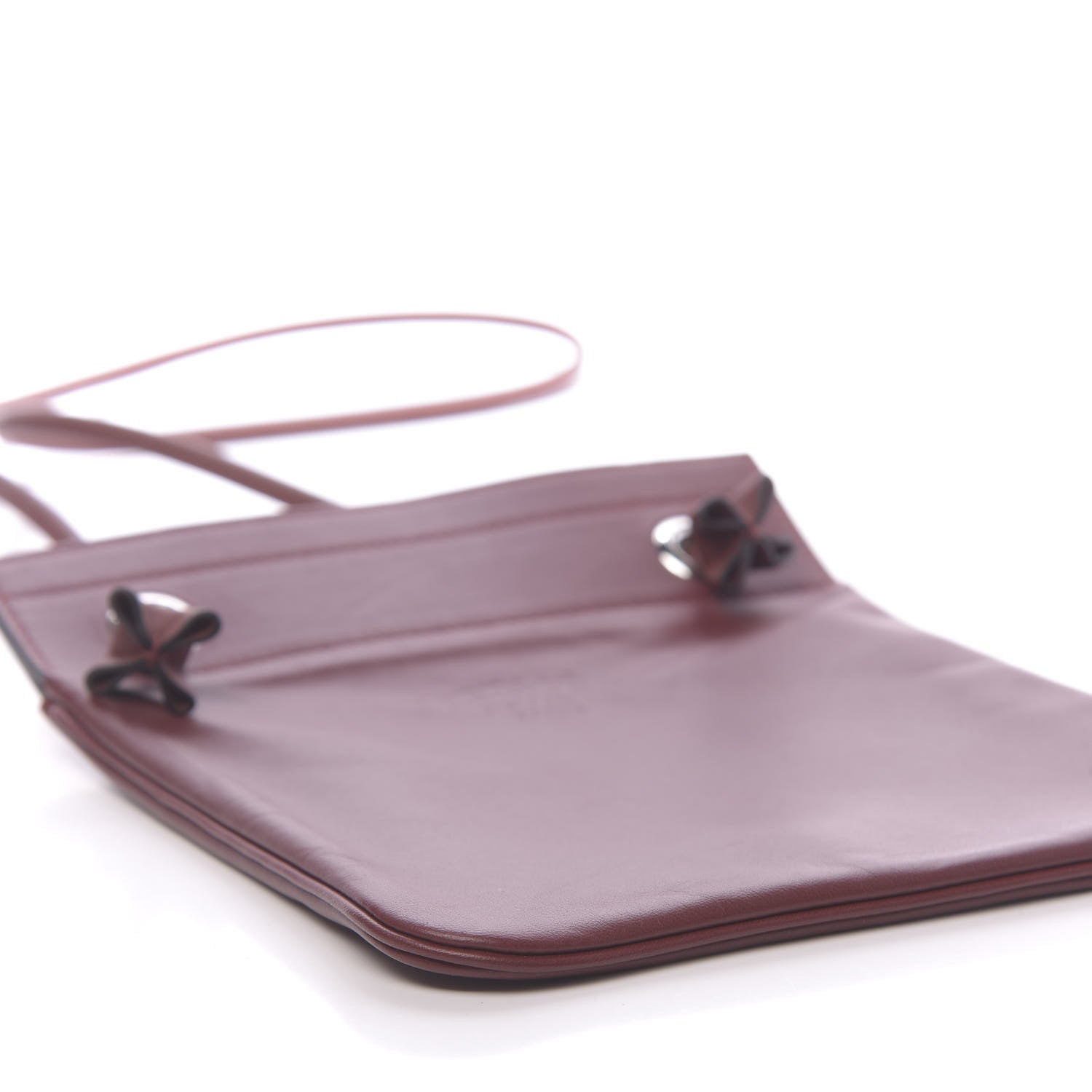 Hermes Milo Lambskin Swift Mini Aline Rouge H 8 of 11