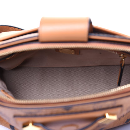 MCM Visetos Small Essential Crossbody Bag Cognac 5 of 11
