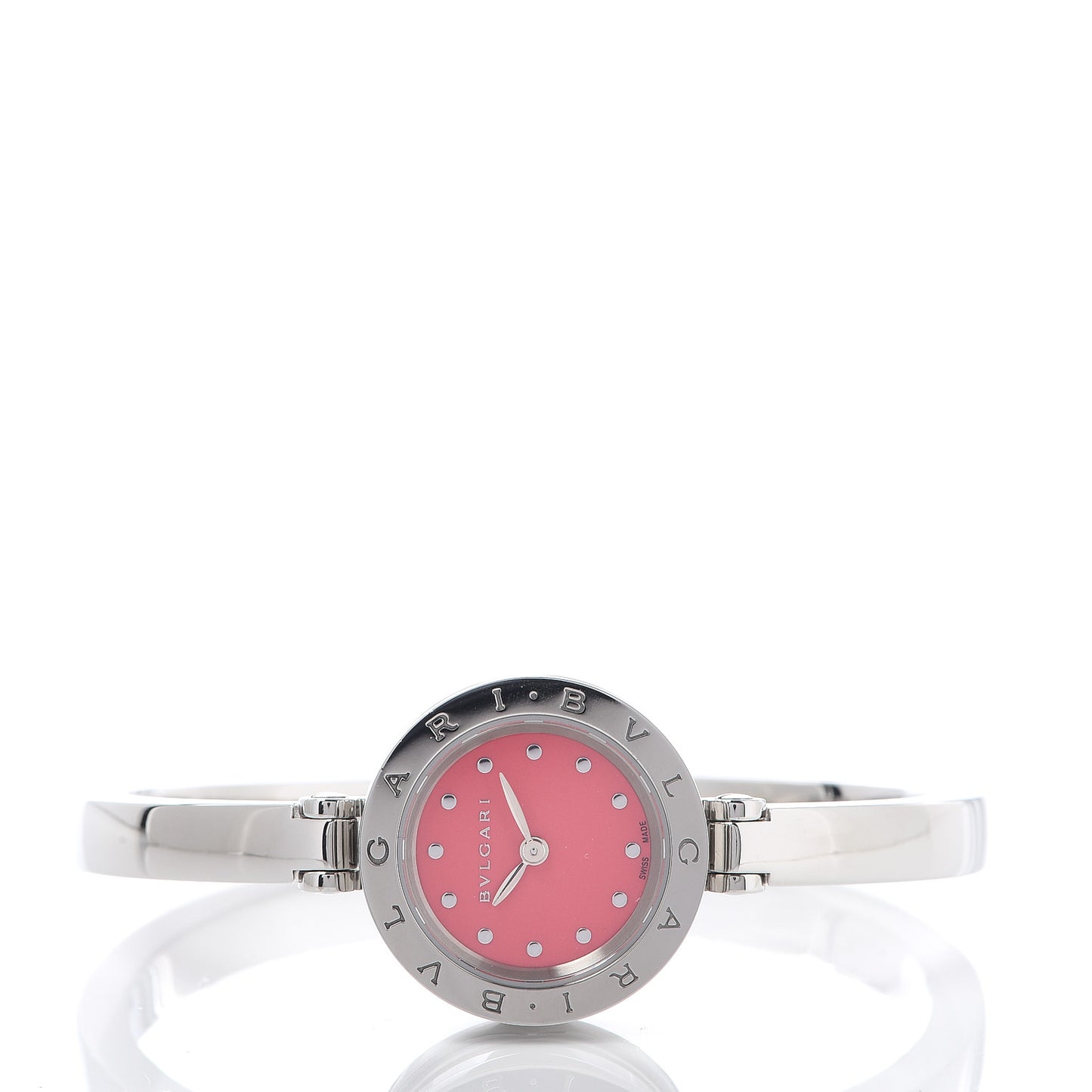 Stainless Steel 23mm B.zero1 Quartz Watch Pink