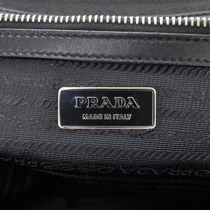 Prada Nappa Leather Gaufre Framed Bag Nero Black 8 of 9