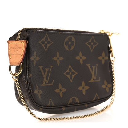 Louis Vuitton Monogram Mini Pochette Accessories 3 of 12