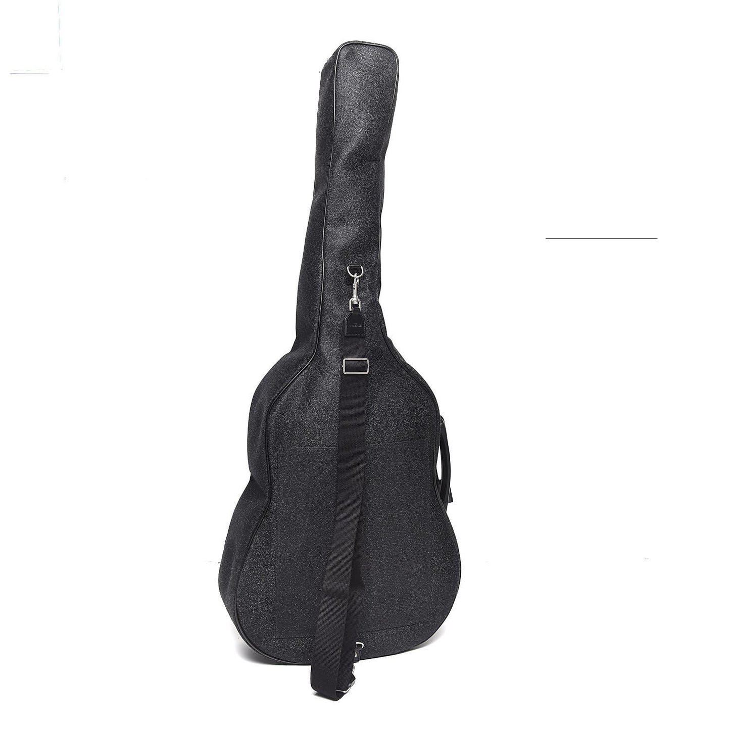 Glitter Canvas Guitar Case Black