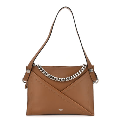 Mulberry Matte Smooth Calfskin M Zippered Bag Teak 1 of 12
