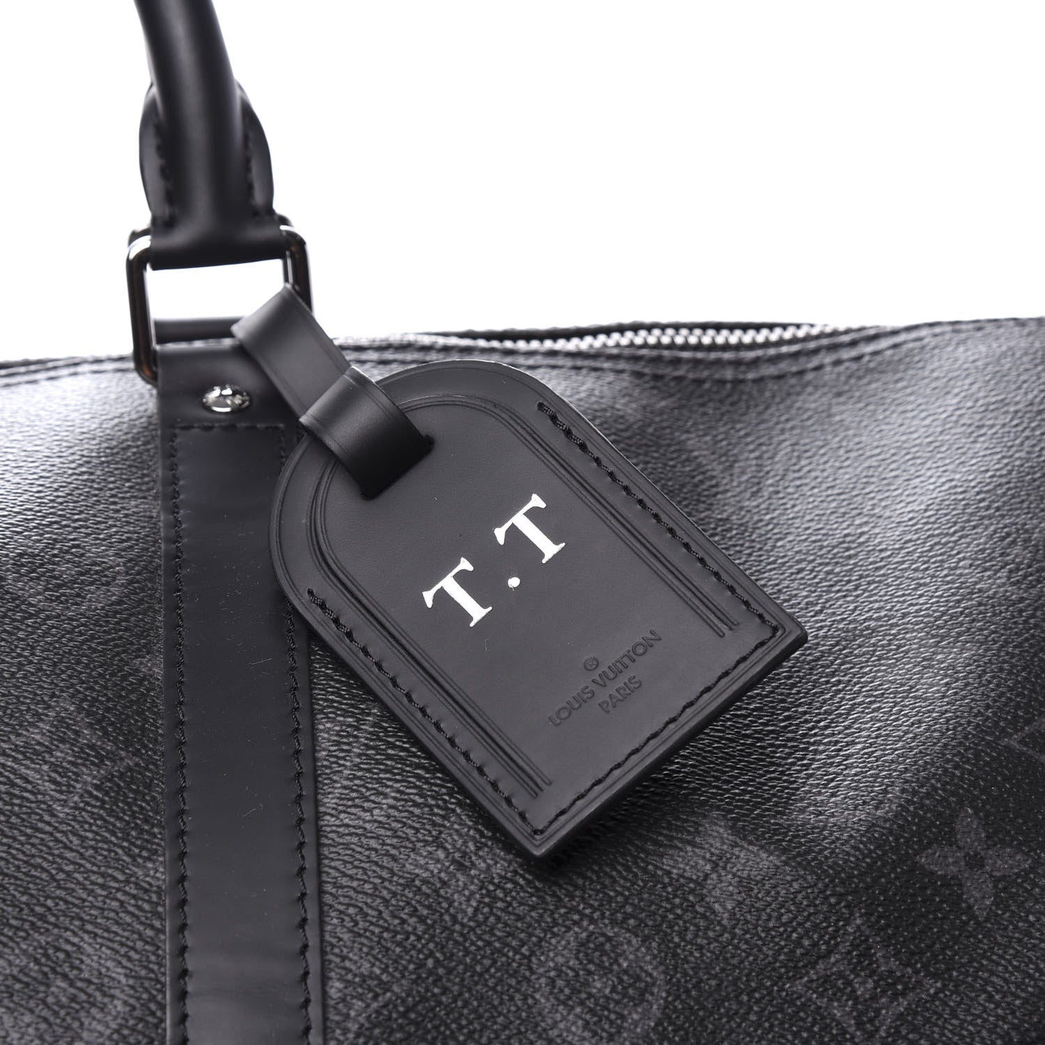 Louis Vuitton Monogram Eclipse Keepall Bandouliere 55 8 of 13