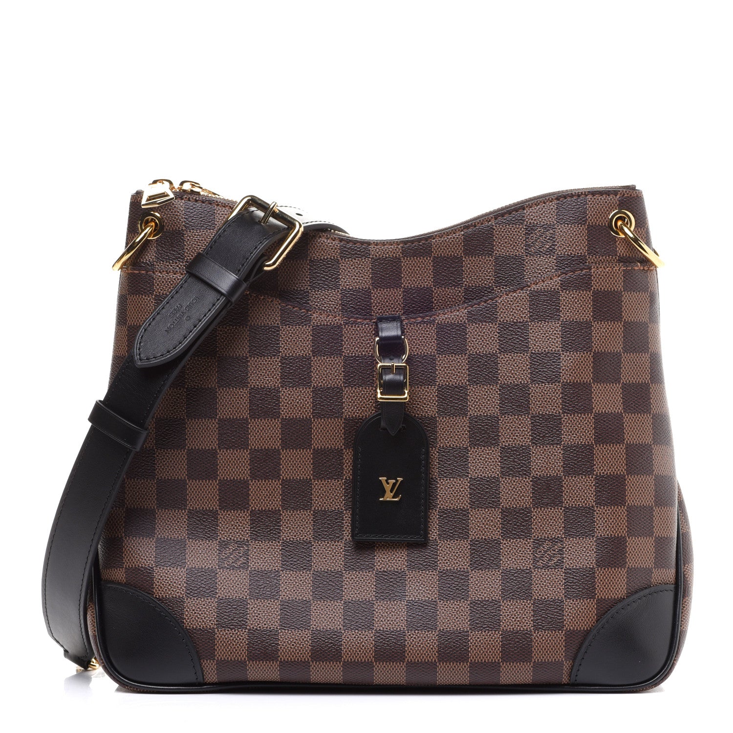 Louis Vuitton Damier Ebene Odeon MM Black 1 of 10