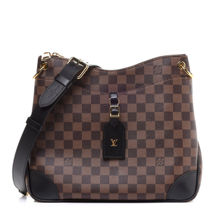 Louis Vuitton Damier Ebene Odeon MM Black 1 of 10
