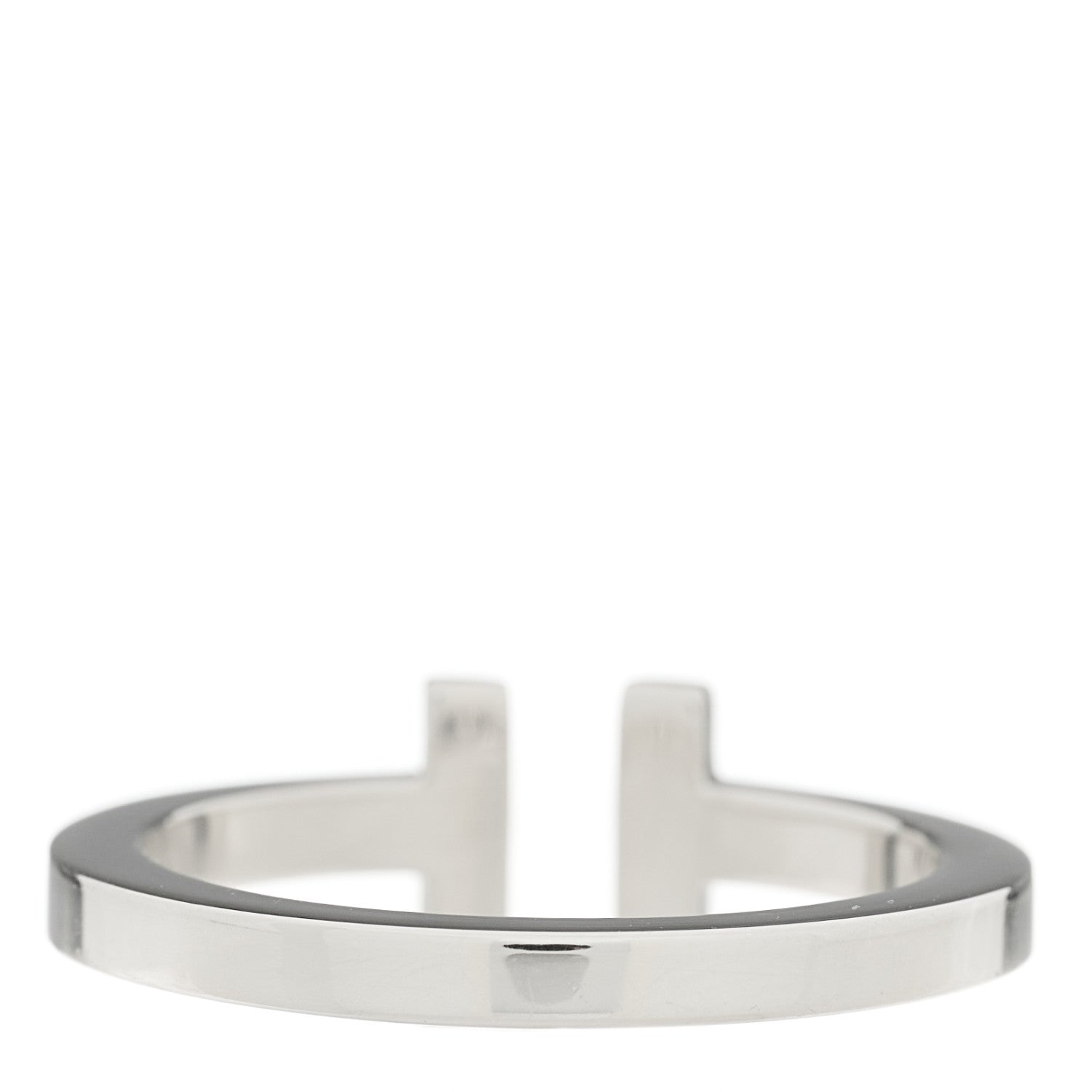 Tiffany Sterling Silver T Square Ring 63 10.25 3 of 4