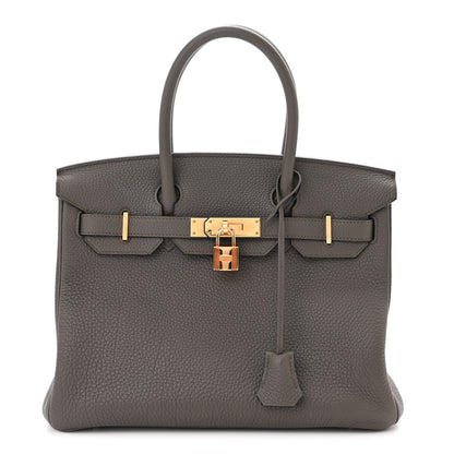Hermes Togo Birkin 30 Etain 1 of 16