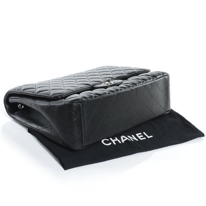 Chanel Lambskin Maxi Single Flap Black 4 of 7