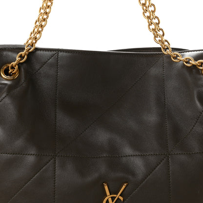 Saint Laurent Lambskin Medium Jamie Shopping Tote Light Musk 9 of 11