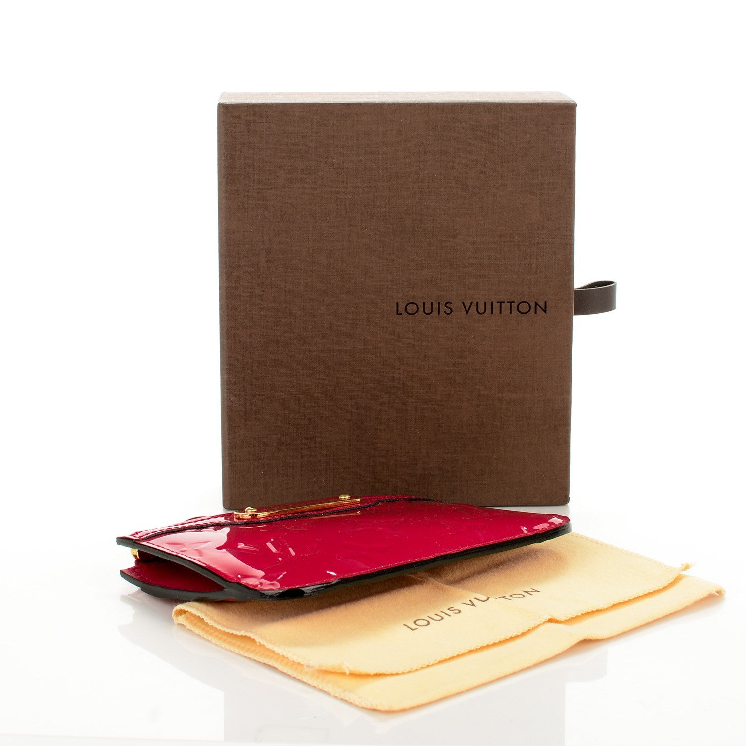 Louis Vuitton Vernis Key Pouch Rose Indien 4 of 7