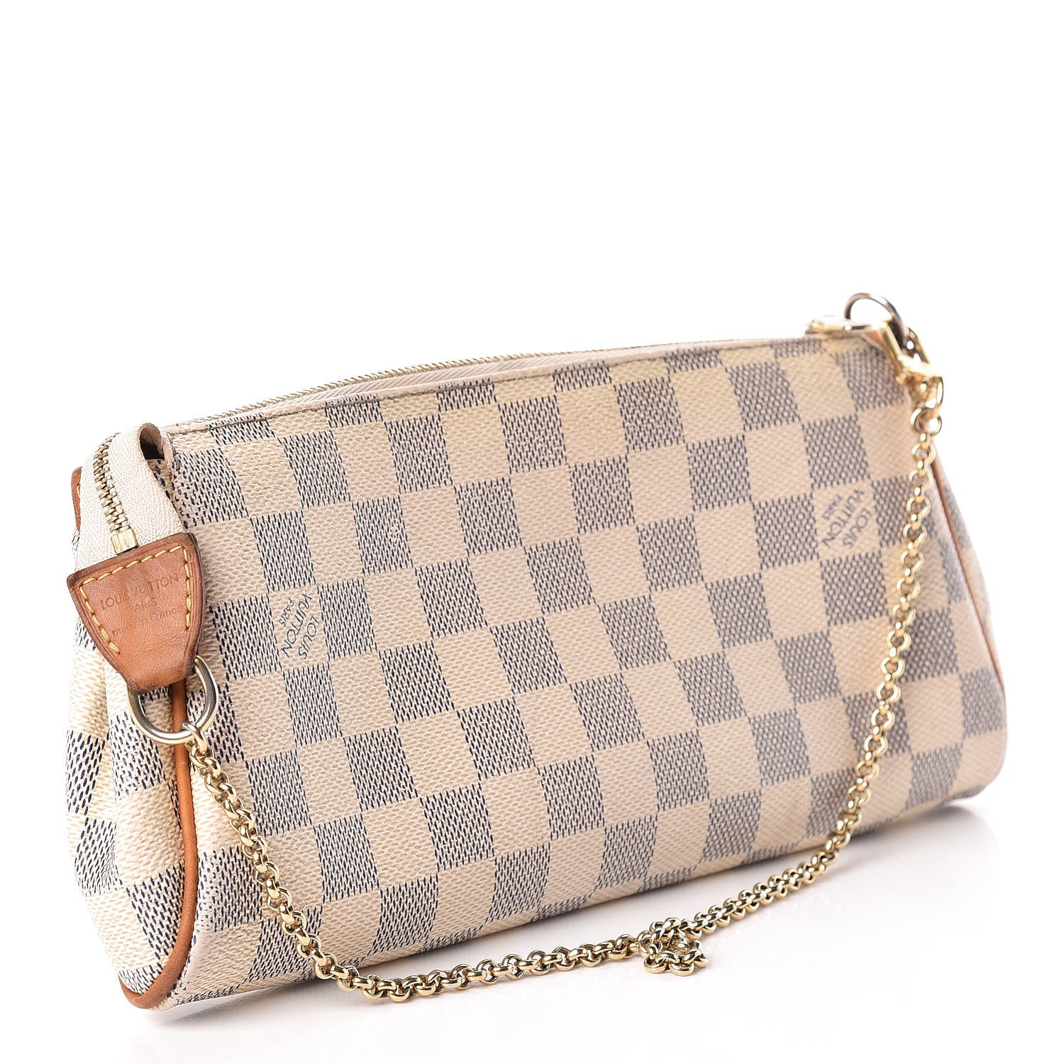 Louis Vuitton Damier Azur Eva Clutch 3 of 14