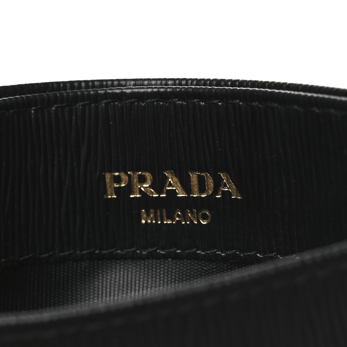 Vitello Move Triangle Logo Card Case Black