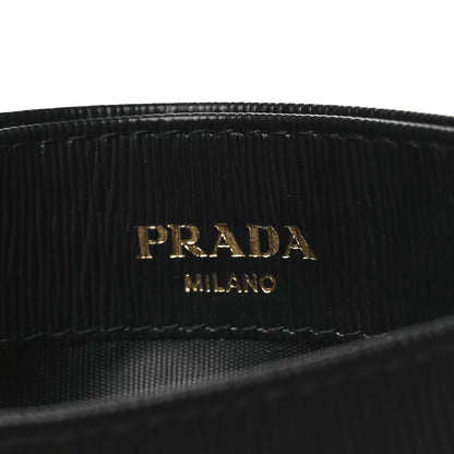 Prada Vitello Move Triangle Logo Card Case Black 6 of 8