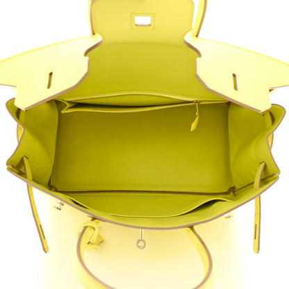 Hermes Epsom Birkin 35 Lime 5 of 10