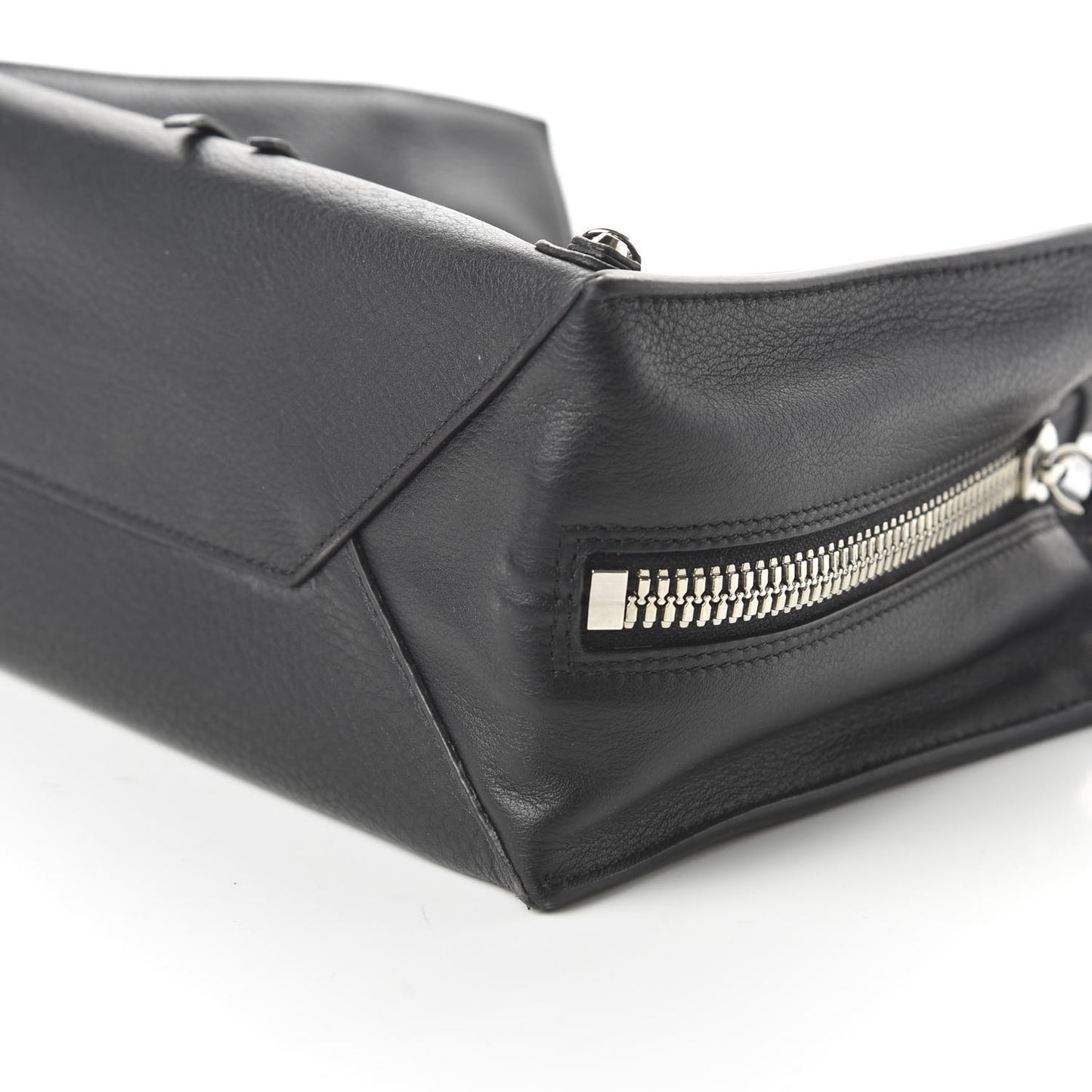 Veau Papier A6 Zip Around Tote Black