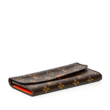 Louis Vuitton Monogram Emilie Wallet Piment 4 of 6