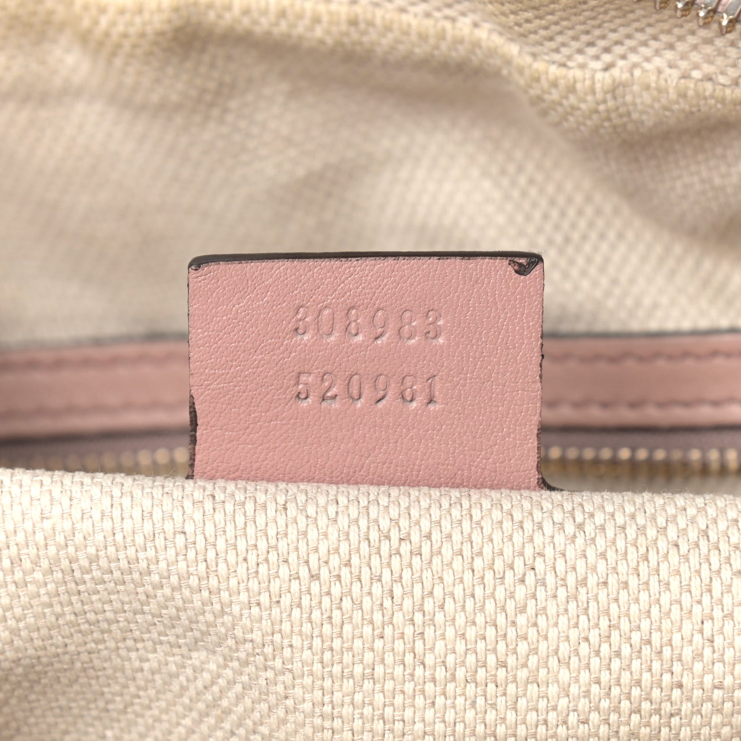 Gucci Soft Patent Small Soho Bowler Dark Cipria 6 of 15