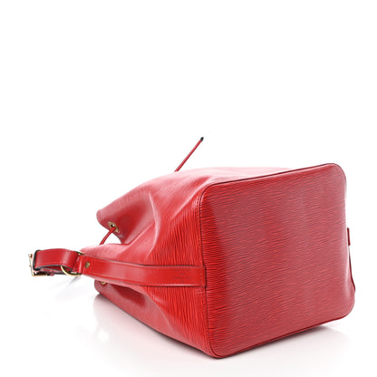 Louis Vuitton Epi Petit Noe Castillan Red 4 of 9