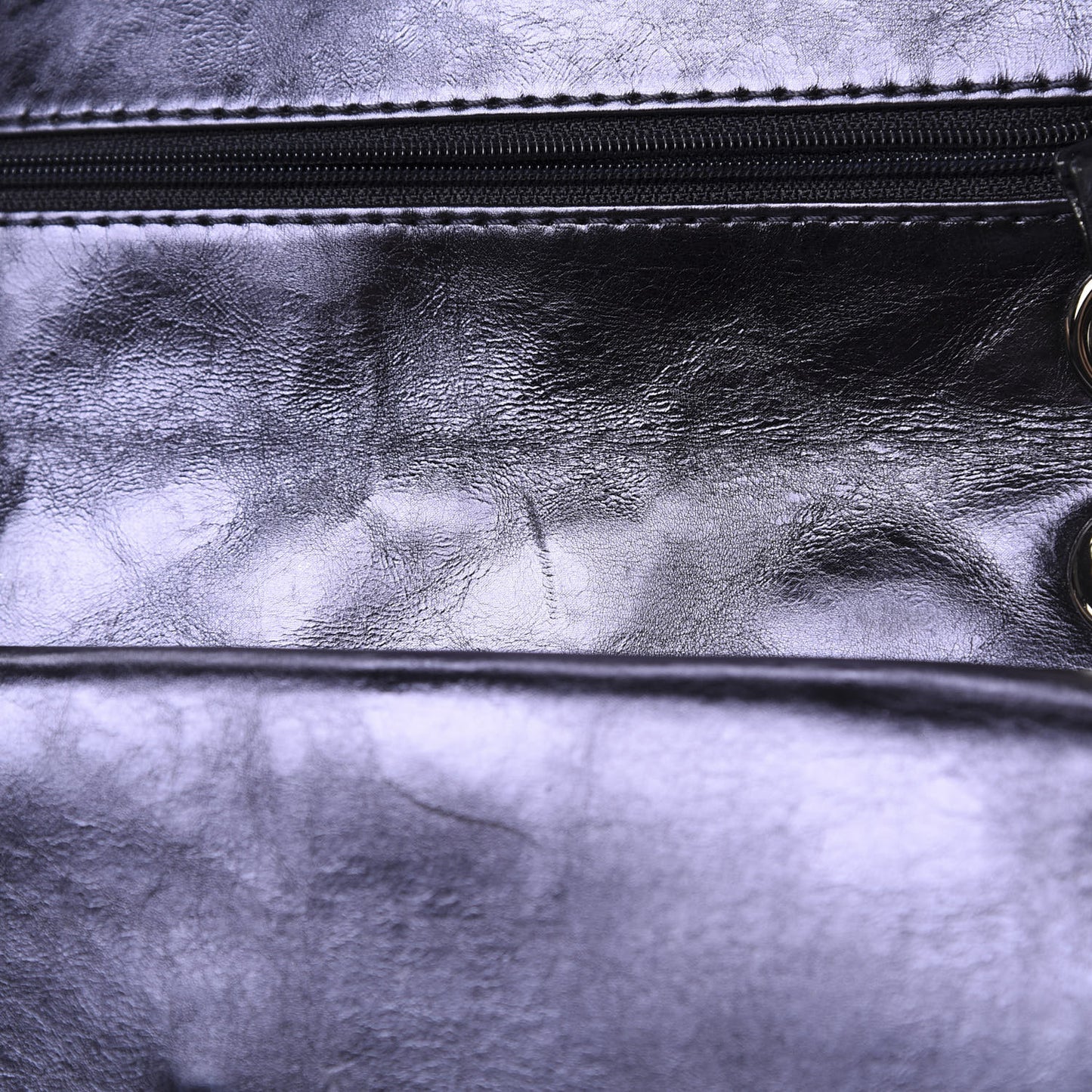 Metallic Calfskin Quilted 2.55 Reissue 226 Flap Marine Fonce