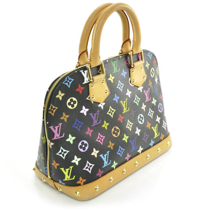 Louis Vuitton Monogram Multicolor Alma Black 3 of 8