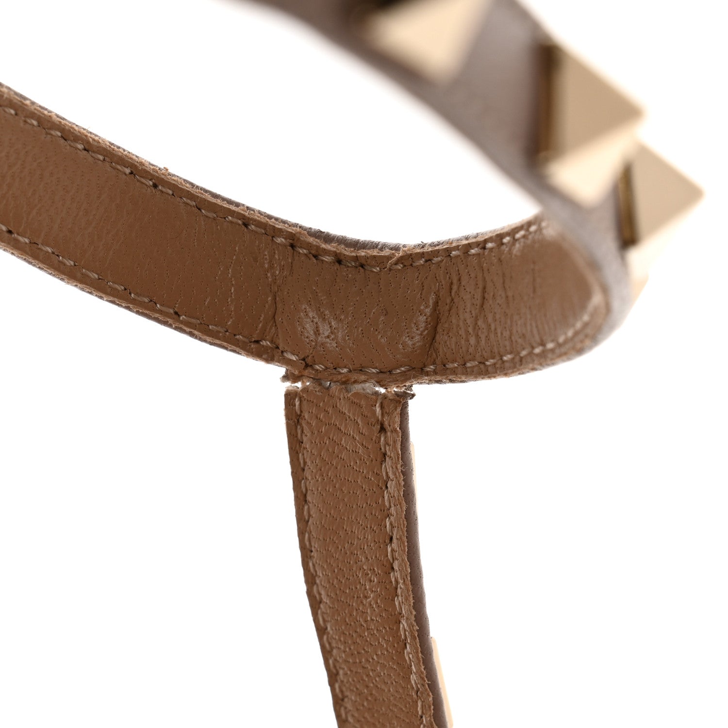 Valentino Garavani Patent Nappa Rockstud Ankle Strap 100mm Pumps 39.5 Poudre 9 of 12