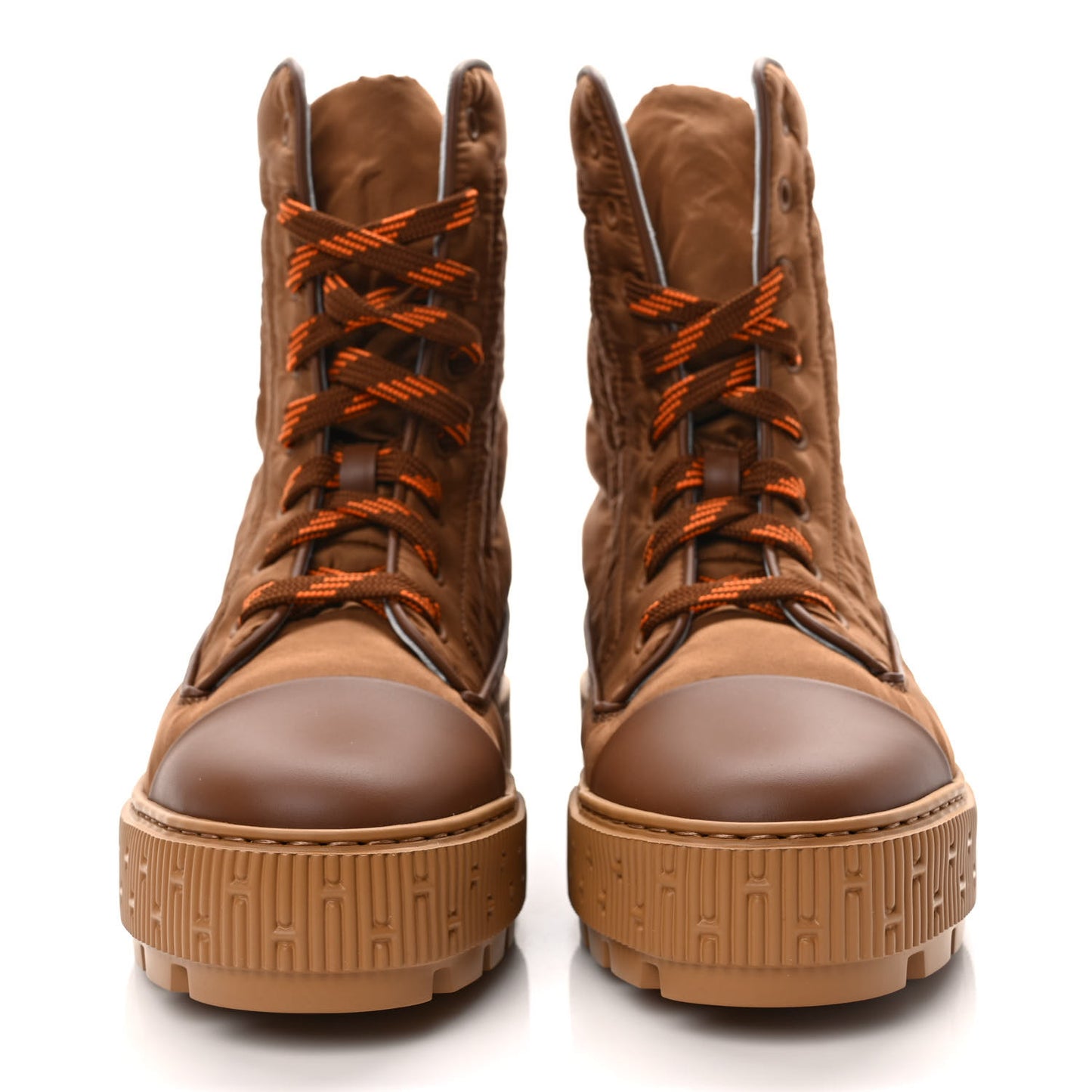 Calfskin Parachute Fresh Ankle Boots 36 Brun Amourette